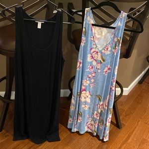 NWOT - DRESSES - 2 SOLD AS A SET - LARGE